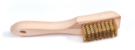 This Brass Scrub Brush is perfect for general cleaning and surface prep.